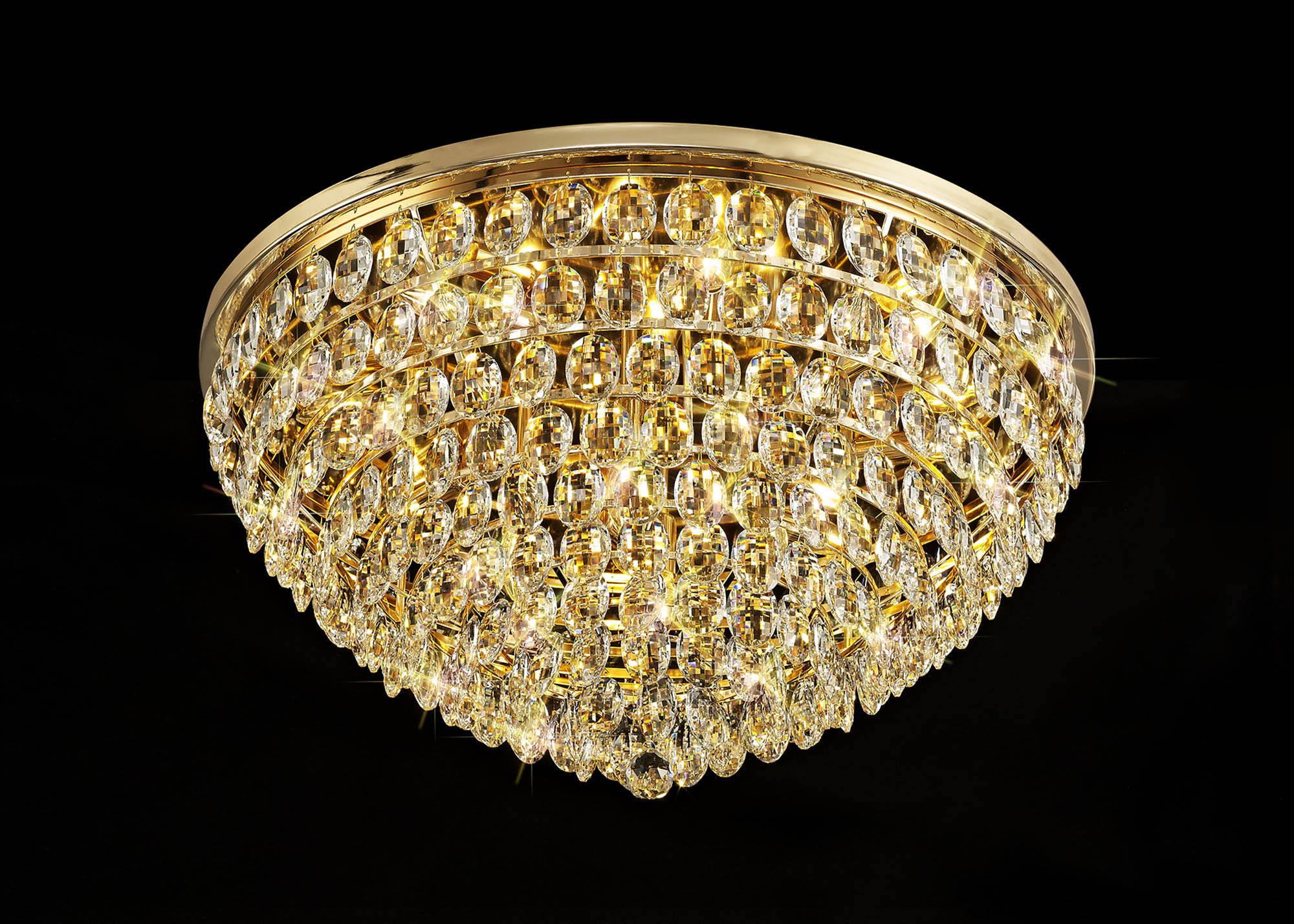 IL32818  Coniston Ceiling 12 Light (24.3kg) French Gold